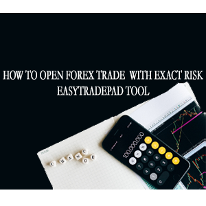 How to calculate the exact risk on a forex trade. EasyTradePad Tool